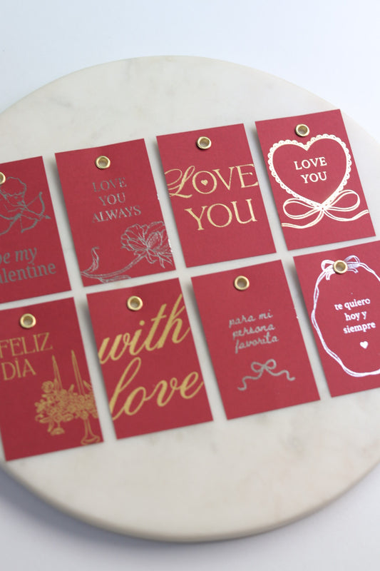 Diseños para Foil: Tarjetas de San Valentín