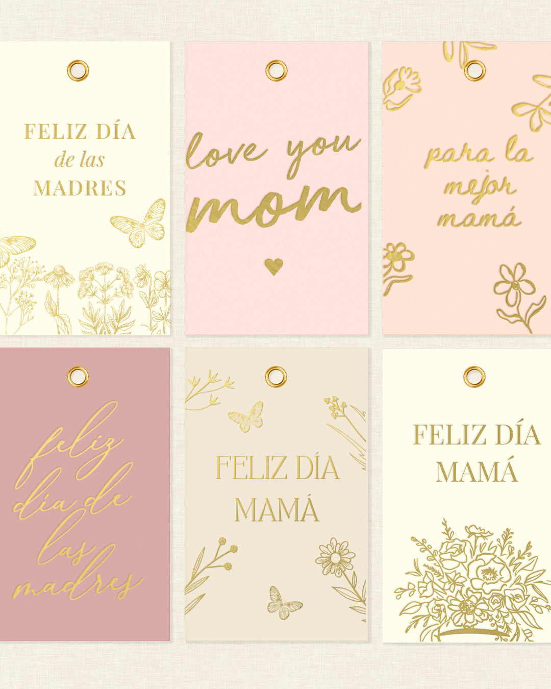 Tags con Foil: Colección Día de las Madres 2026 ✨